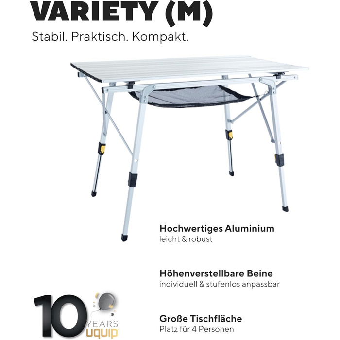 Кемпинговый стол 90 х 52 х см Uquip