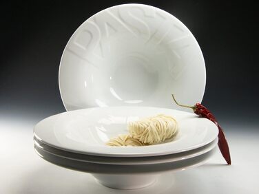 Набір тарілок для пасти 27 см, 4 предметів, білий Gourmet Creatable