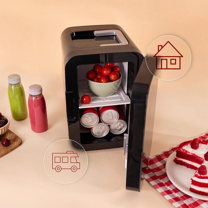 Мини-холодильник 6 л черный Bolero MiniCooling Bahamas Cecotec