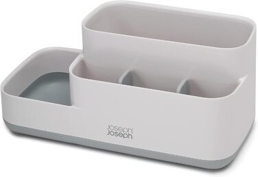 Органайзер для ванної кімнати на 5 відділень сірий/білий EasyStore Joseph Joseph