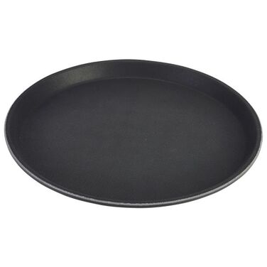 Піднос офіціанта антисліп 27.9 см, чорний, GenWare