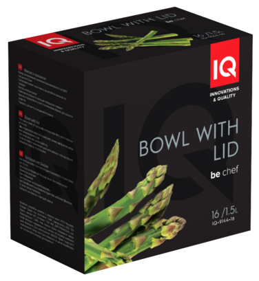 Миска с крышкой IQ Be Chef (1.5 л) 16 см (6998865)