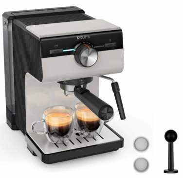 Кавоварка еспресо Krups XP381810 OPIO GREY (7076116)