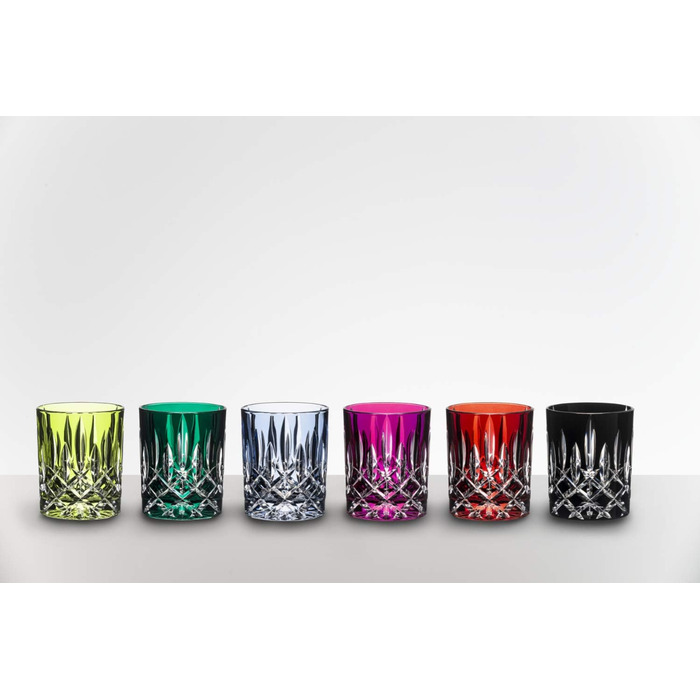 Кольорові келихи для віскі в індивідуальній упаковці, стакан для віскі з кришталевого скла, 295 мл, (світло-зелений)