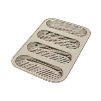 MINI BAGUETTE BREAD Форма силіконова на 4 булочки 170x55 h20 мм