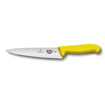 Кухонный нож Victorinox Fibrox Carving лезвие 15см с окт. Ручка