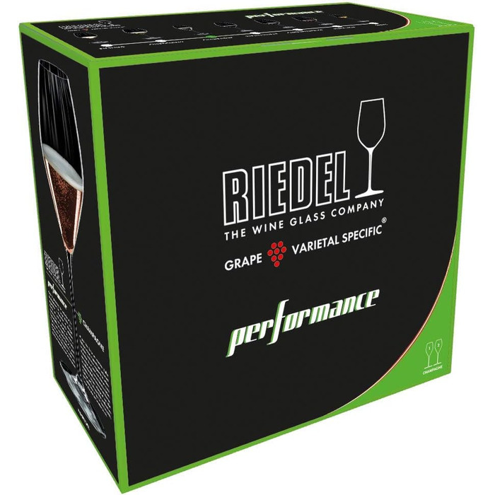 Набор из 4 бокалов для шампанского 375 мл, Performance Riedel