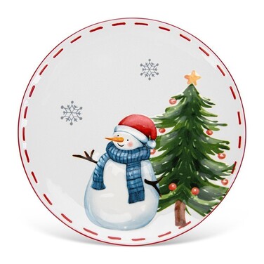 Тарілка Fissman 20 см доломіт (0381)