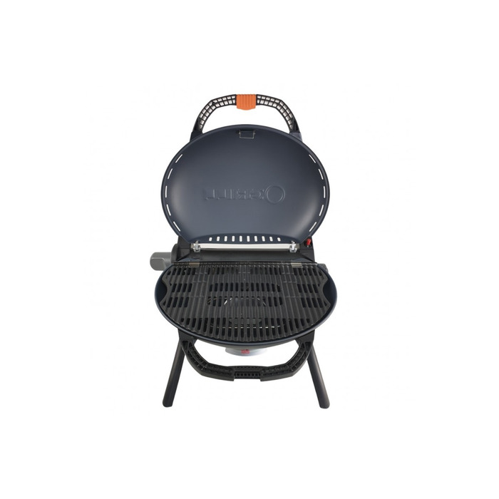 КОМПЛЕКТ Портативный переносной газовый гриль O-GRILL 600T, серебро+шланг в подарок! Код: 011681