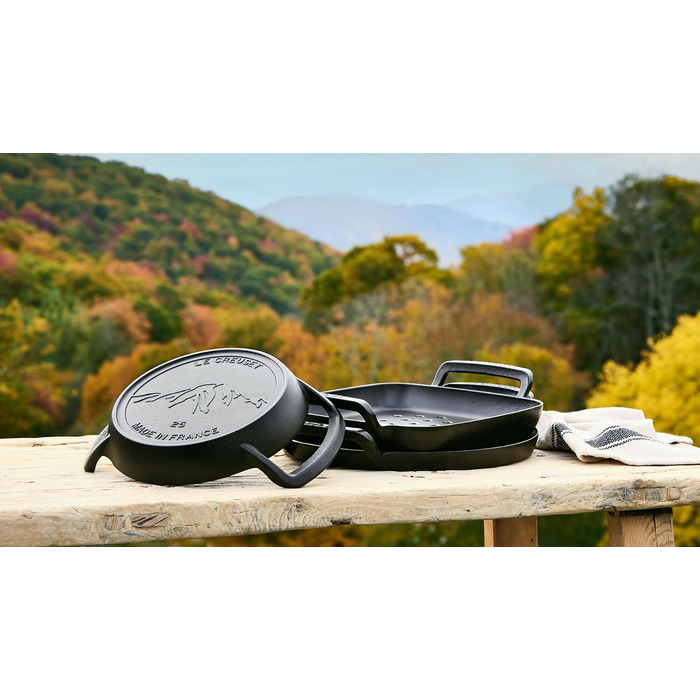 Чавунна сковорода 25,4 см Alpine Outdoor Collection Le Creuset