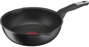 Сковорода глибока Tefal Unlimited, 22см, алюміній, бакеліт, чорний