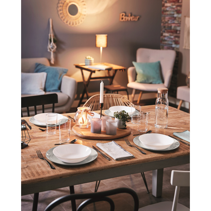 Сервиз LUMINARC DIWALI GRANIT, 19 предметов (6443104)