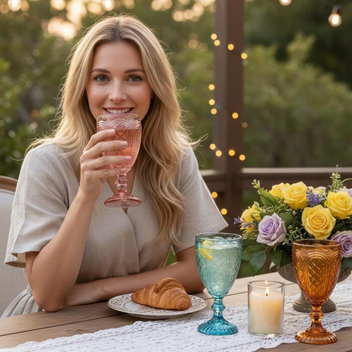 Набор бокалов для вина 6 шт 310 мл comfit