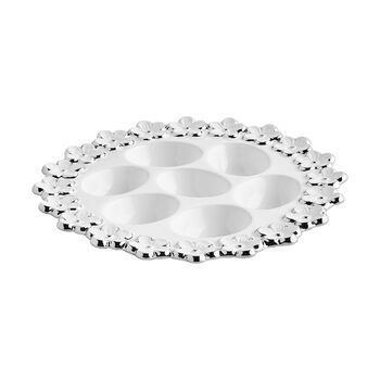 Керамічний піднос для яєць 23 см home&you