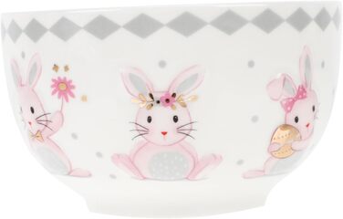 Керамічні миски з візерунком зайчика 2 шт ABOOFAN