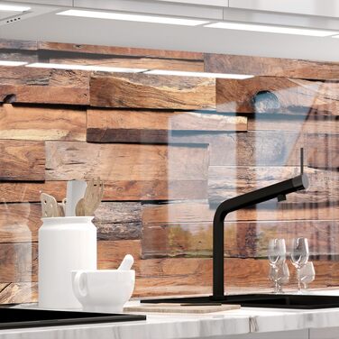 Кухонный фартук подходит для всех поверхностей 220 х 60 см StickerProfis