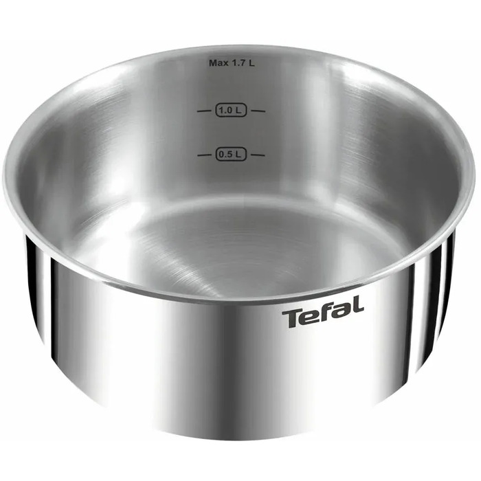 Tefal Набір посуду Ingenio Emotion, 13 пр., нержавіюча сталь, скло, пластик, бакеліт, сріблястий