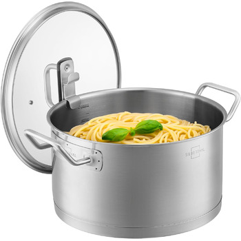 Каструля 24 см нержавіюча сталь 5л Silberthal