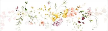 Самоклеючий кухонний фартух з квітами 140 x 40 см micasia