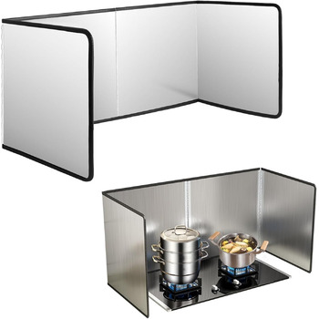 Сложная защита от брызг из нержавеющей стали 80 х 45 х 40 см Generisch