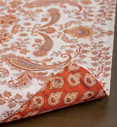 Бавовняні килимки для серветок, набір з 4 шт. , декоративні килимки для серветок, пасхальні килимки, що миються, для свят, вечерь, весни, літа (33 см x 48 см) (22 - Cachemire), 39Hermine 100