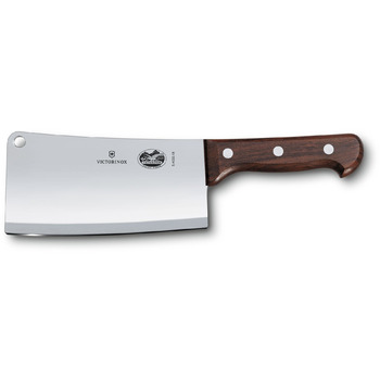 Лезвие кухонного ножа Victorinox Wood Cleaver 18 см велико для мяса с деревьев. Ручка