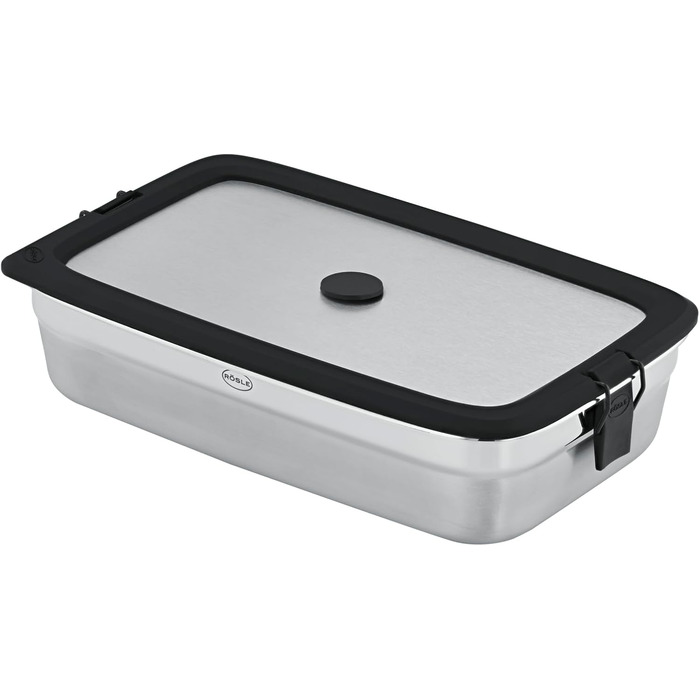 Контейнер для хранения 1 л прямоугольный, нержавеющая сталь FLEXX 2GO Rosle