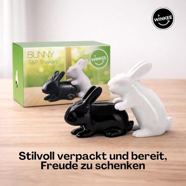 Сільничка та перечниця у формі зайчика Winkee