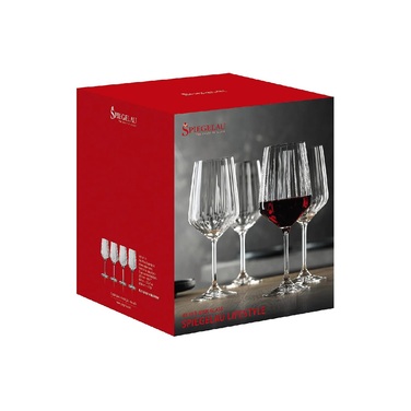 Набор бокалов для красного вина, 4 предмета Lifestyle Spiegelau