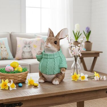 Декоративні фігурки великоднього зайчика colourliving