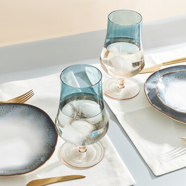 Набор из 2-х бокалов Fissman для холодных напитков 600 мл стекло (13686)