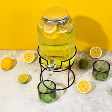 Диспенсер для напитков с подставкой 4 л SUPERBUTELKI.PL