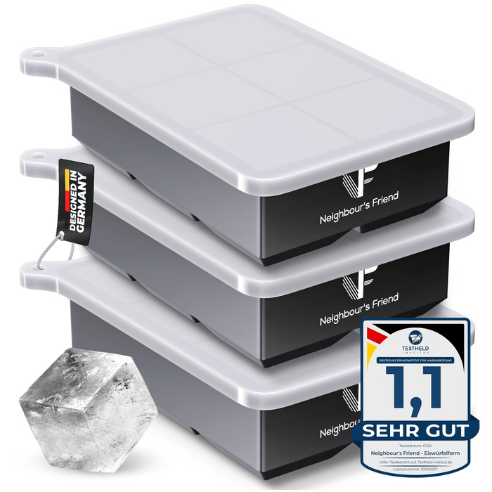 Форма для льда 3 шт Neighbour's Friend