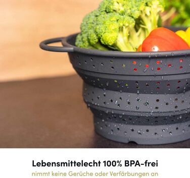 Складаний силіконовий друшляк Hoffmann