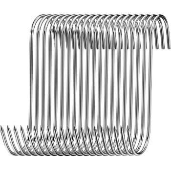 Набір з 20 м'ясних гачків для копчення 15 см Firschoie