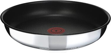Набір посуду для індукційного приготування Tefal Ingenio Preference On з 15 предметів, зі знімною ручкою, що штабелюється, економить місце, з антипригарним покриттям, простий у використанні та чищенні, L97495 Набір посуду для каструль та сковорідок (набір