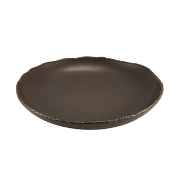 Миска глибока кругла 28*h 5.3 см, 1280 мл, Terra Porcelain Roko Cinder Black, GenWare