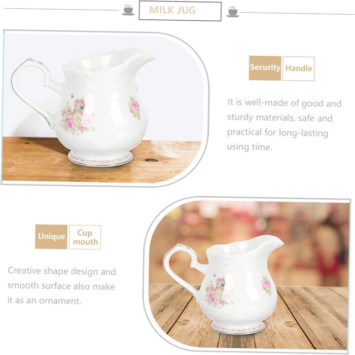 Керамічний глечик для молока 180 см CHICAMPERA