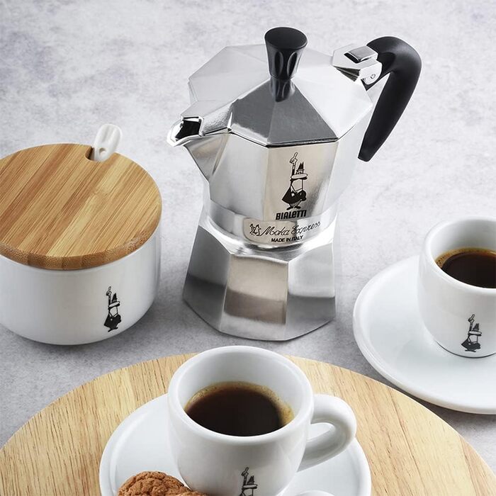 Кофеварка гейзерная 130 мл на 3 чашки Moka Express Bialetti