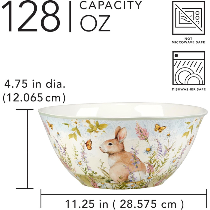 Великодня миска глибиною 29 см Certified International