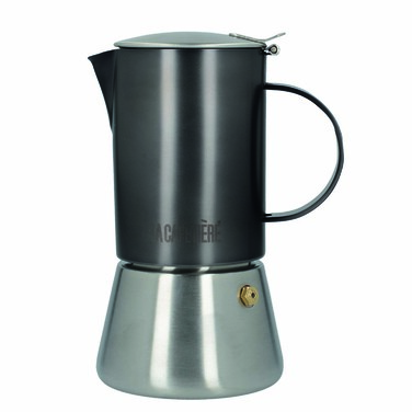 Кофеварка гейзерная Kitchen Craft LA CAFETIERE, стальная, 200 мл