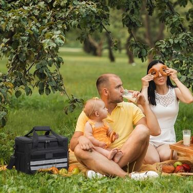 Термосумка для кемпінгу чорна Generisch