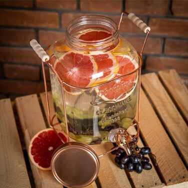 Диспенсер для напоїв з краном 5 л SUPERBUTELKI.PL