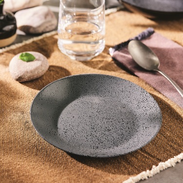 Тарілка десертна Luminarc Slate Black, 18 см (6788146)