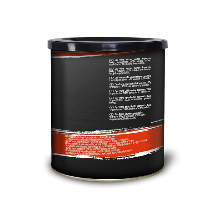 Розчинна кава Espresso, 2 банки по 200 г Der-Franz