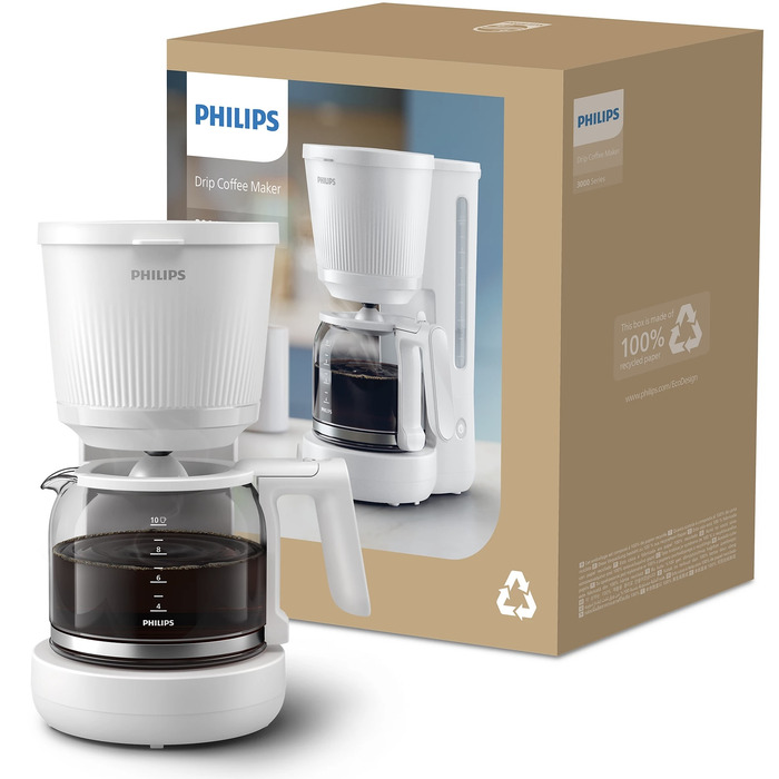 Кофеварка капельная Philips HD7411/00 (7046664)