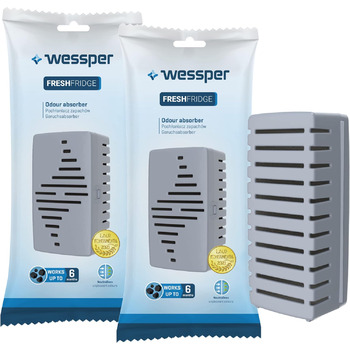 Натуральный нейтрализатор запахов для холодильника 2 шт Wessper