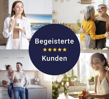 Кухонний фартух Timalo зі скляним виглядом Північне море, очерет, захід сонця, океан, солома 2-мм акрилове скло Бризкозахисна стіна для плити, скляний кухонний фартух, акрилові скляні стінові панелі, захисна панель для фартуха (120 x 80 см, 313- Хвилі на 