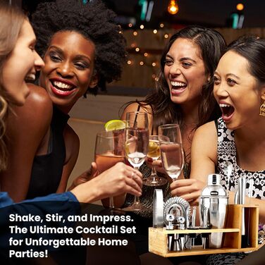 Професійний набір бармена з 26 предметів Generic