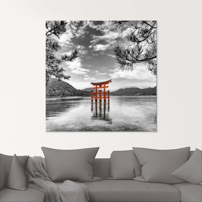 Скляна картина цільна 30 x 30 см ARTLAND